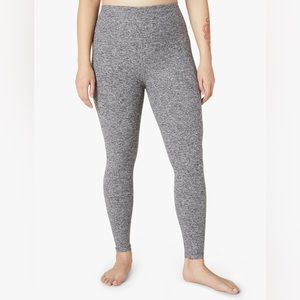 NWOT Beyond Yoga Spacedye Caught In The Midi High Waisted Legging Black-White